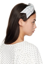 Ashley Williams Gray Bow Headband