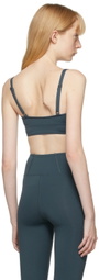 BONDI BORN Navy Willa Sports Bra