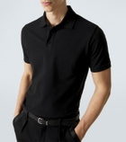 Saint Laurent Cotton-blend polo shirt