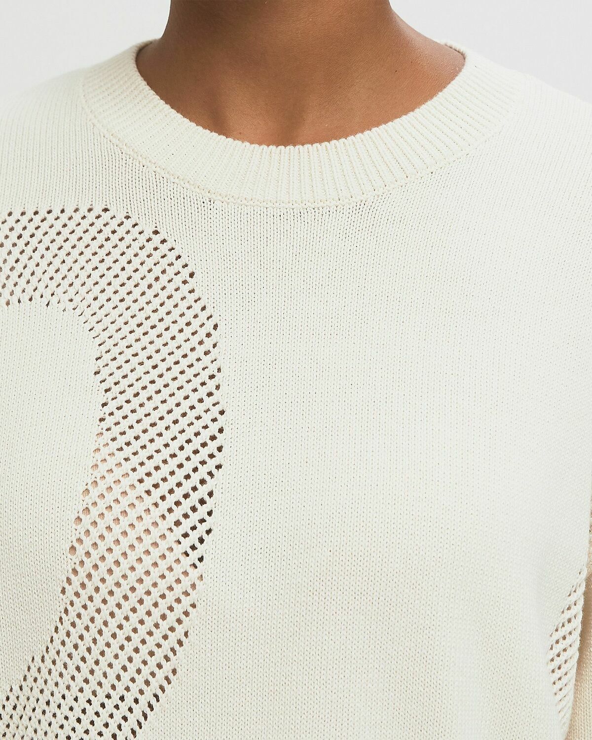 Carhartt WIP Perla Sweater Beige Womens Sweatshirt