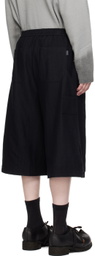 Juun.J Black Drawstring Shorts