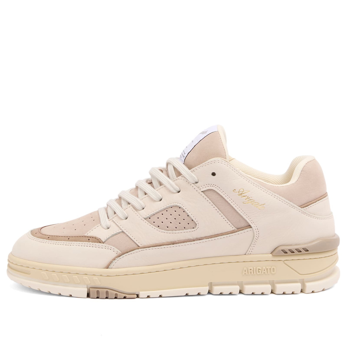 【関税込み】Axel Arigato ホワイト Area Typo スニーカー Axel Arigato White Area Typo Sneakers Axel Arigato