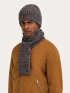 Ferragamo Mens Skinny scarf in Blue