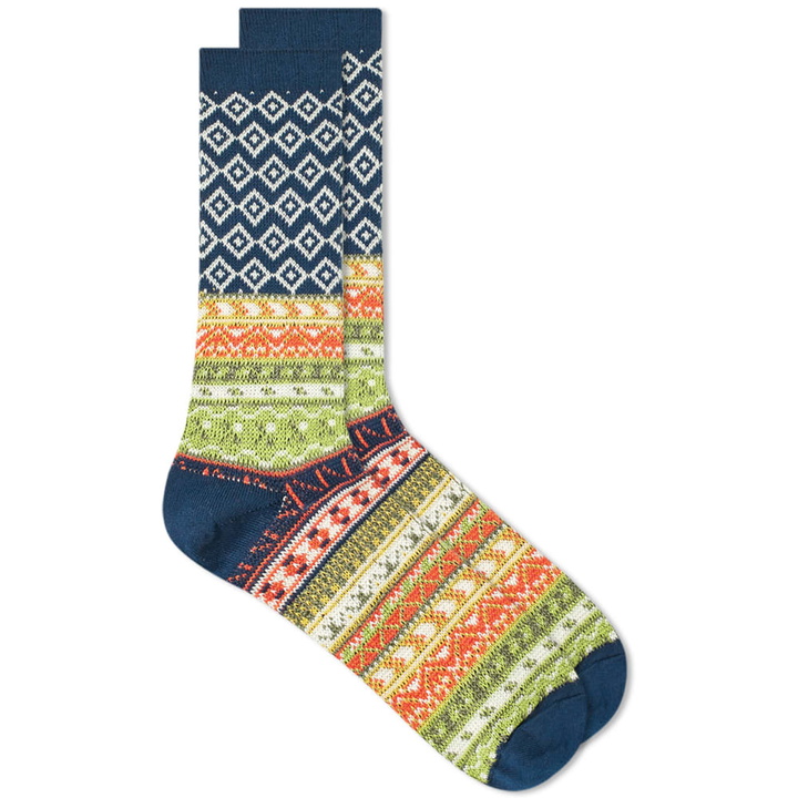 Photo: Anonymous Ism Fair Isle Jacquard Crew Sock