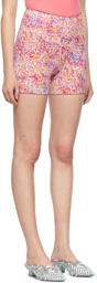 PRISCAVera Purple Nylon Shorts