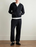 Nili Lotan - Brian Jersey Zip-Up Hoodie - Black
