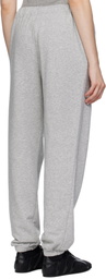 MM6 Maison Margiela Gray Logo Sweatpants
