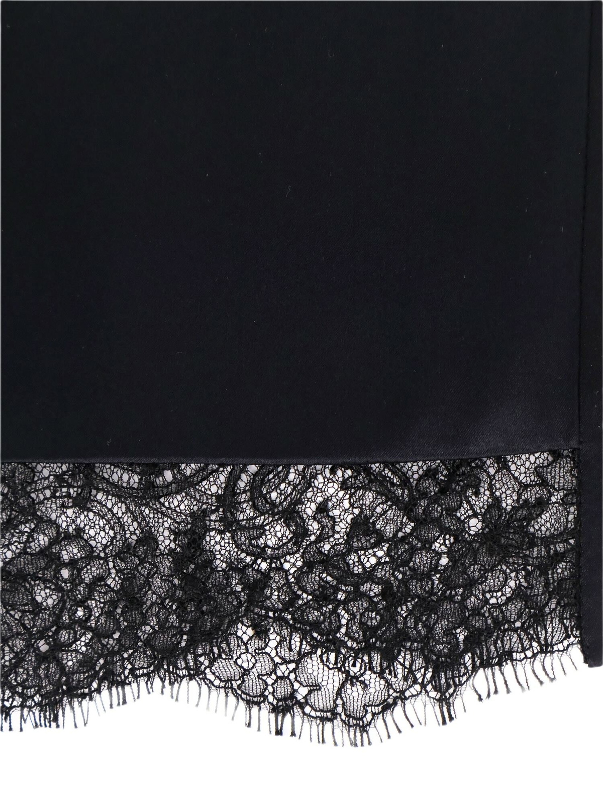 スカート TOM FORD Silk skirt with lace inserts Tom Ford Silk Skirt With Lace Inserts TOM FORD