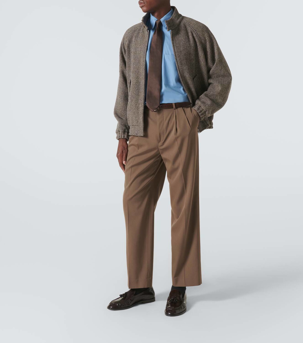 Auralee Finx cotton twill shirt Auralee