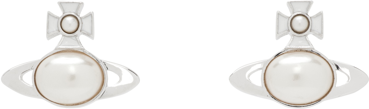 Vivienne Westwood Silver Leodaria Earrings Vivienne Westwood