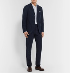 Boglioli - Navy Slim-Fit Cotton-Corduroy Suit Trousers - Blue