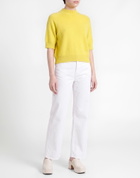 Manila Grace Womens Sweater in Yellow