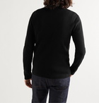 Norse Projects - Fjord Merino Wool Half-Zip Sweater - Black