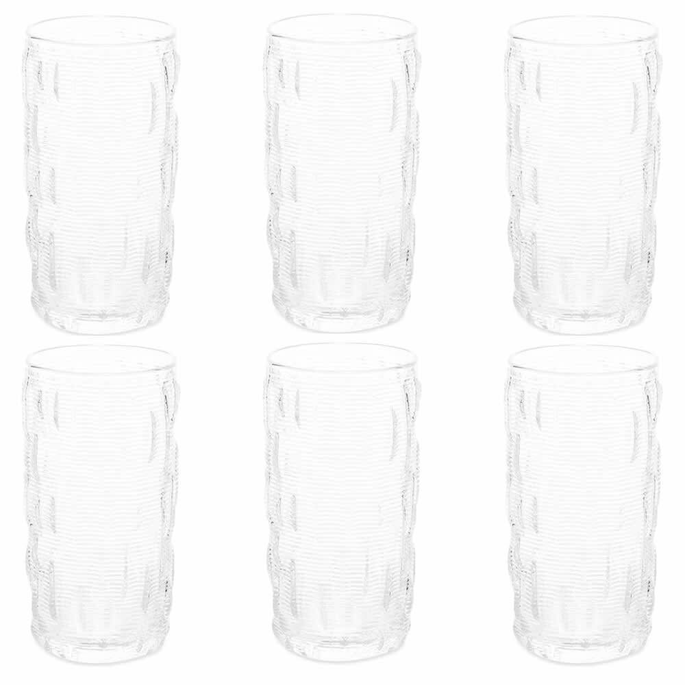 SOHO HOME Roebling set of four crystal highball glasses