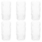 Soho Home Mara Highball Glasses - Set of Six in Clear