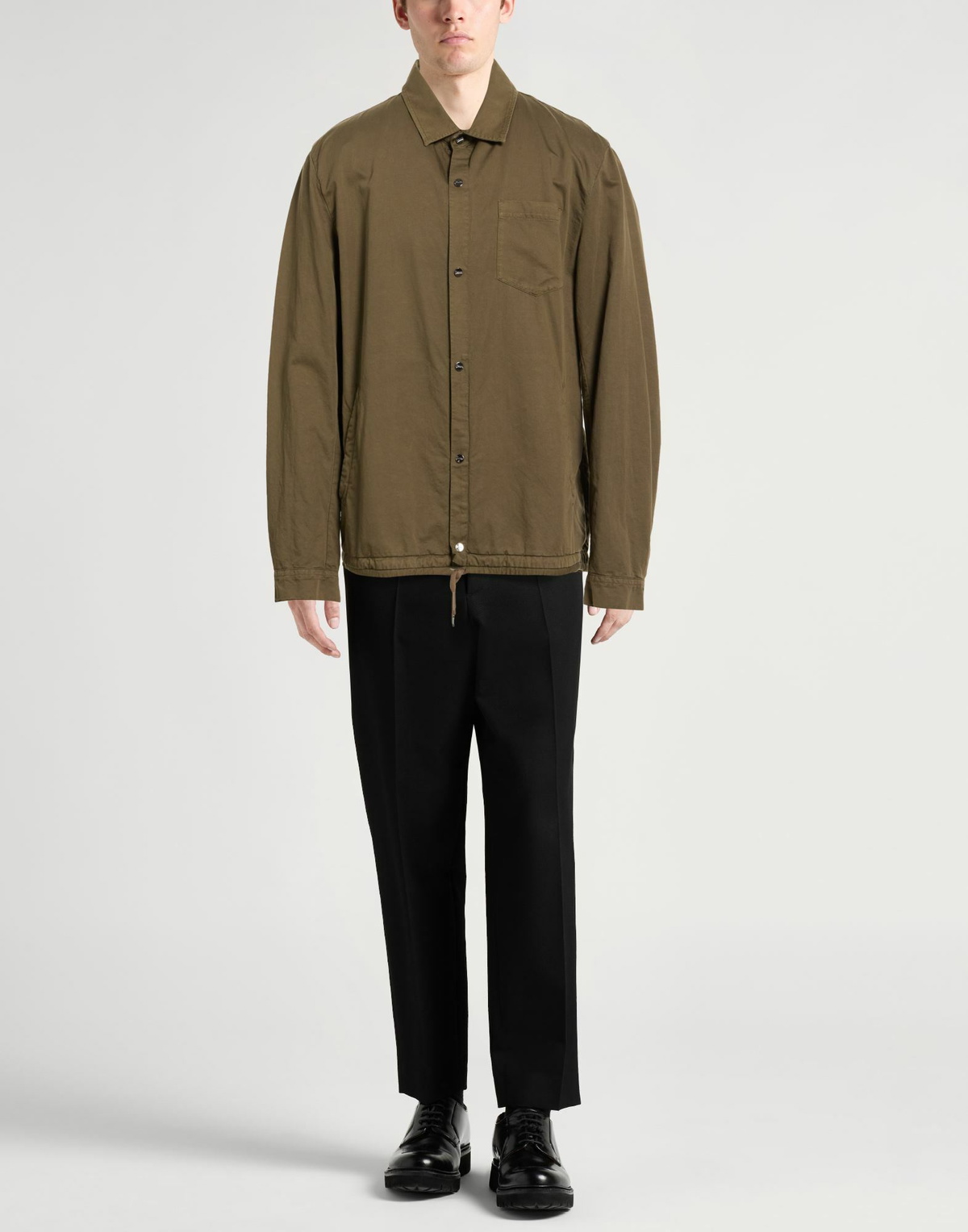 Herno Mens Jacket Military in Green