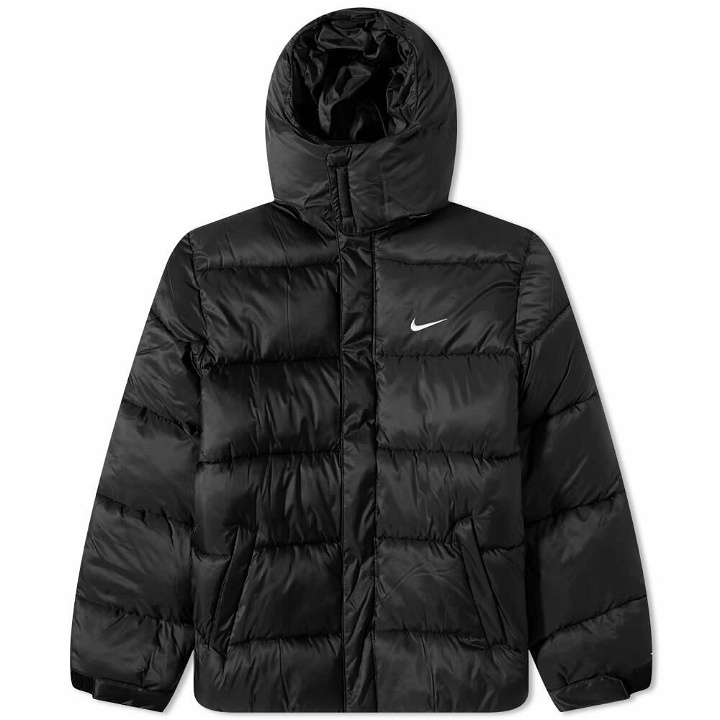 Photo: Nike Men's Life Insulated Puffer Jacket in Black/White