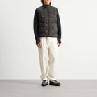Goldwin Men's Mesh Pile Crew Sweatshirt in Wolf Gray