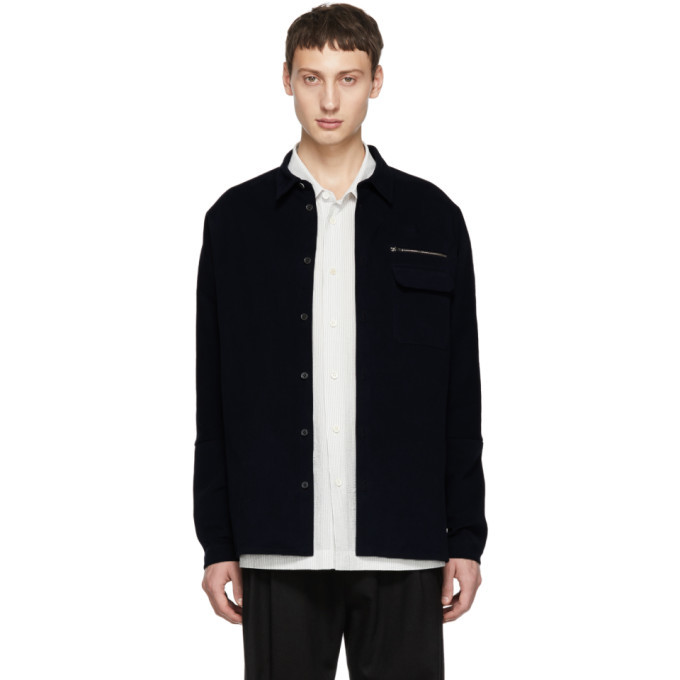 Stephan Schneider Navy Shirt Jacket