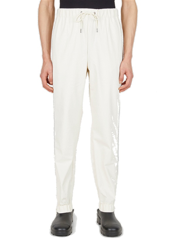 Photo: Reflective Track Pants in White