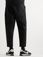 Nike - Sportswear Style Essentials Cropped Cotton-Blend Twill Trousers - Black