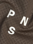 Pas Normal Studios - Oakley Mechanism Logo-Print Stretch-Jersey and Mesh Cycling Bib Shorts - Brown