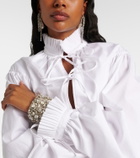 Dries Van Noten Embellished drop earrings