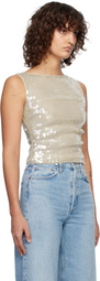 Staud Off-White Eton Tank Top