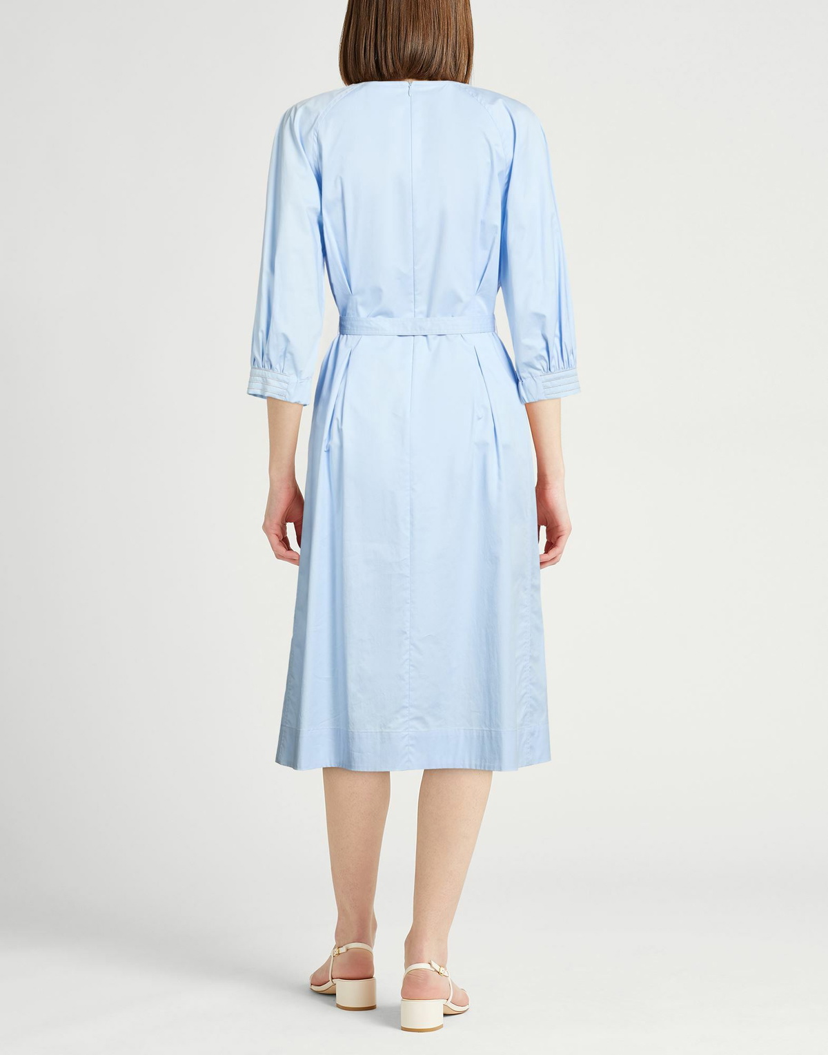 Peserico Womens Midi dress Sky in Blue