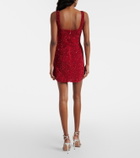 Rachel Gilbert Sequined minidress