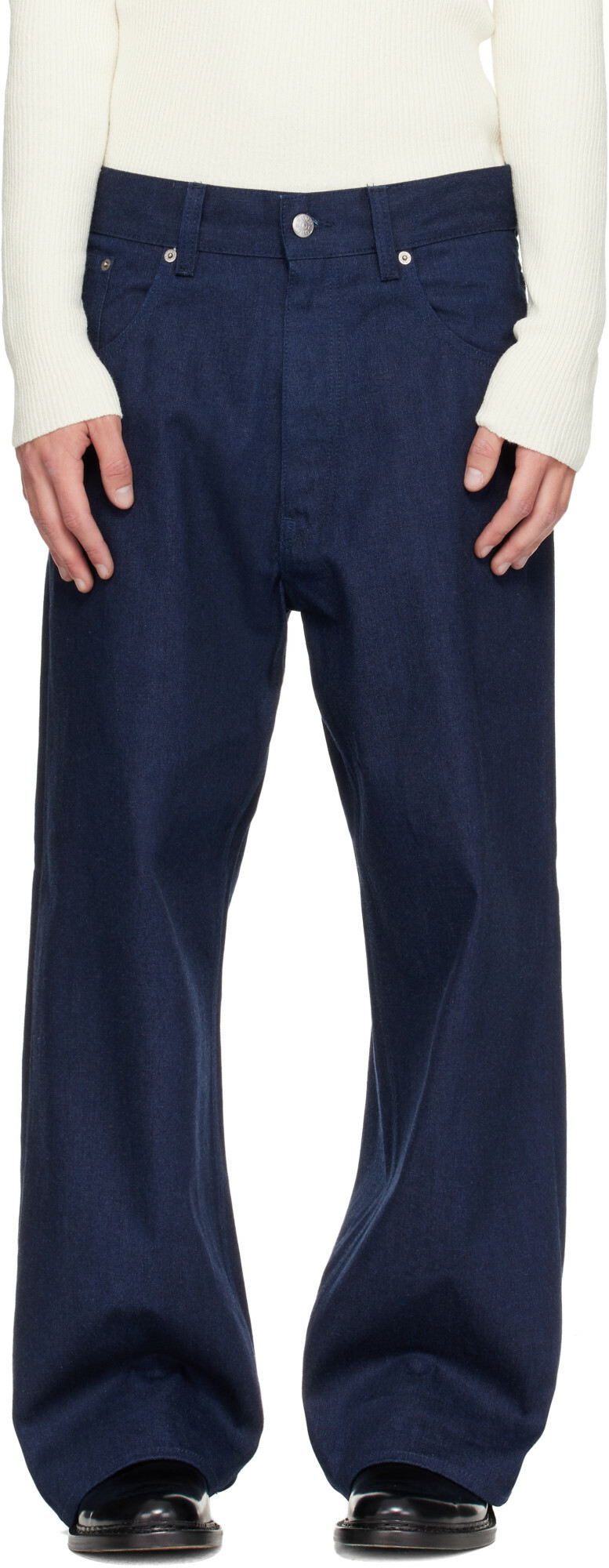 Sunflower Indigo Super Wide Cinch Jeans