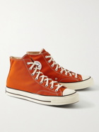 Converse - Chuck 70 Recycled Canvas High-Top Sneakers - Orange
