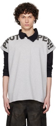 Prototypes Gray Waffle Muscle T-shirt