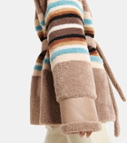 Blancha Shearling cardigan