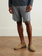 Mulo - Fleece-Lined Suede Loafers - Neutrals