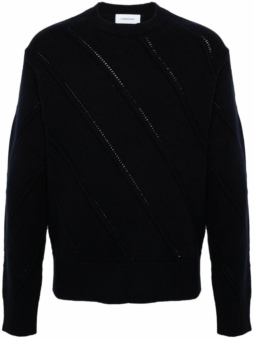 ◆FERRAGAMO◆フェラガモ track sweatshirt with two-tone FERRAGAMO 
