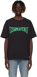 Ksubi Black Neon Kash T-Shirt