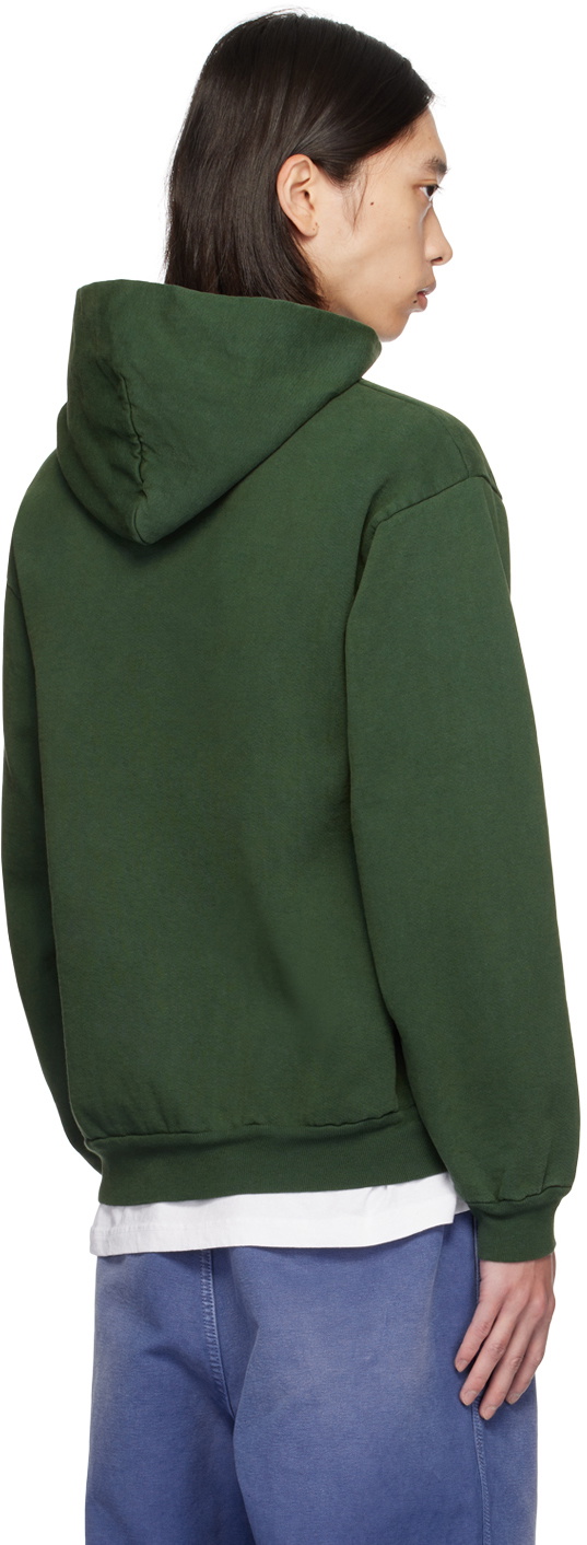 Online Ceramics Green 'Needlepoint' Hoodie