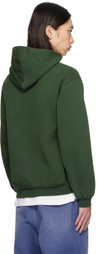 Online Ceramics Green 'Needlepoint' Hoodie