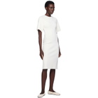 TOTEME White Tee Knit Midi Dress