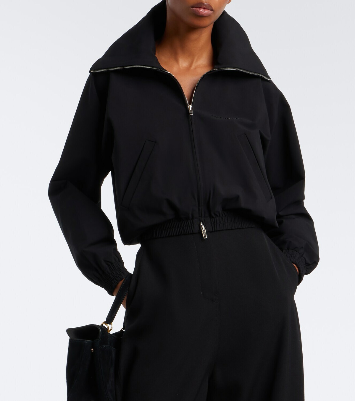 Balenciaga Cotton-blend blouson jacket