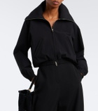 Balenciaga Cotton-blend blouson jacket