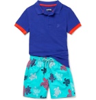 Vilebrequin - Boys Ages 2 - 8 Jim Printed Swim shorts - Blue