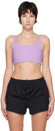 Girlfriend Collective Purple Tommy Sports Bra