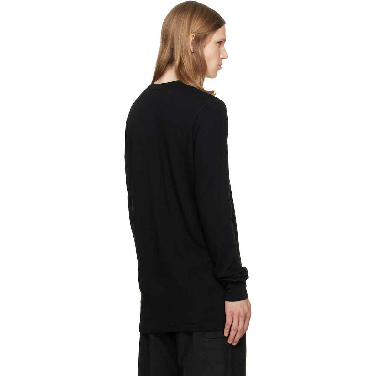 Rick Owens Black Tower Level LS T-shirt