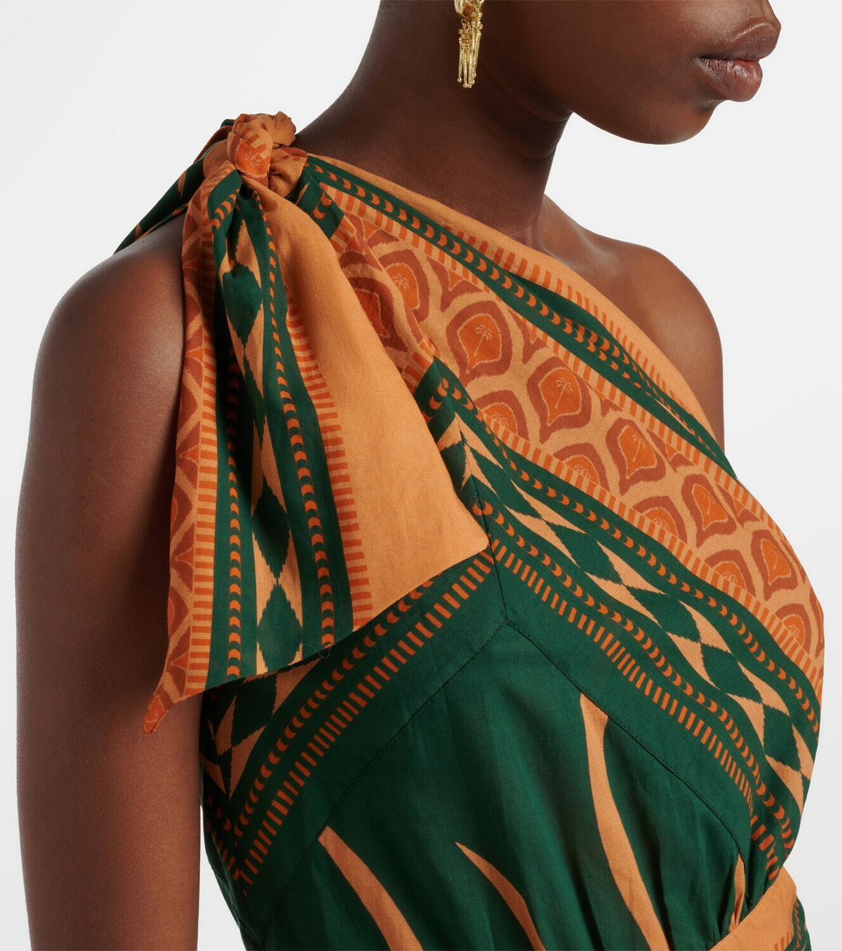Johanna Ortiz Embracing Courage cotton wrap dress