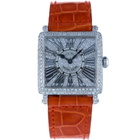 Franck Muller Master Square Quartz Diamond Unisex Watch 6002 S QZ R D CD