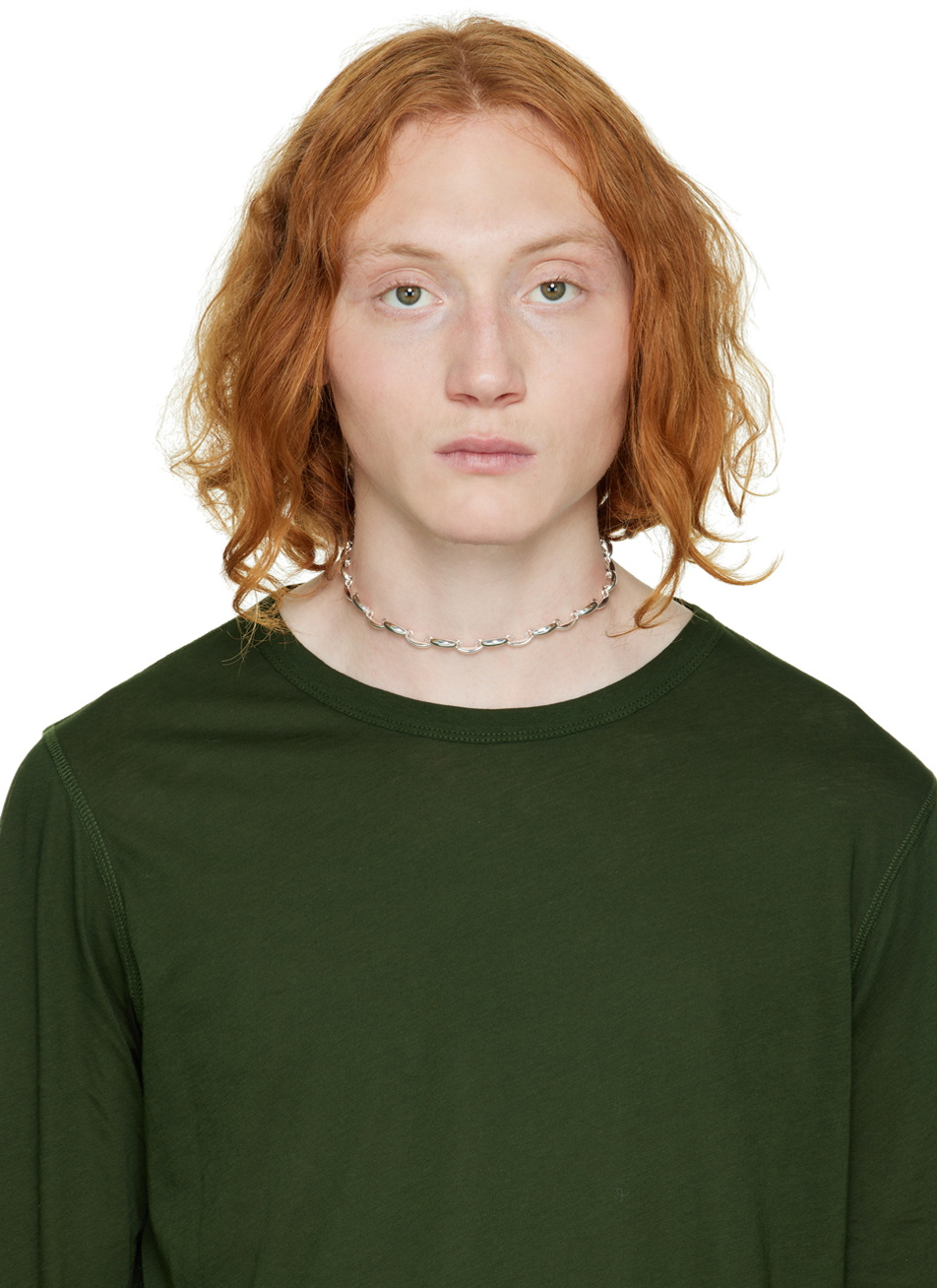 SWEETLIMEJUICE Silver Kamon Choker