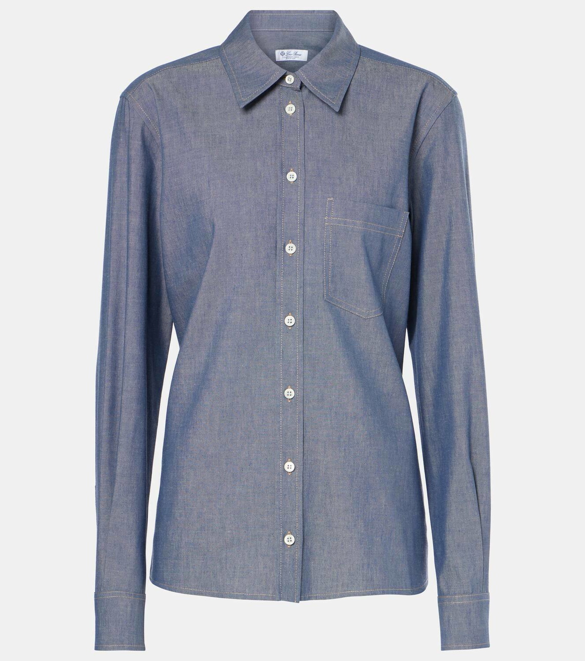 Loro Piana Roslyn chambray shirt Loro Piana