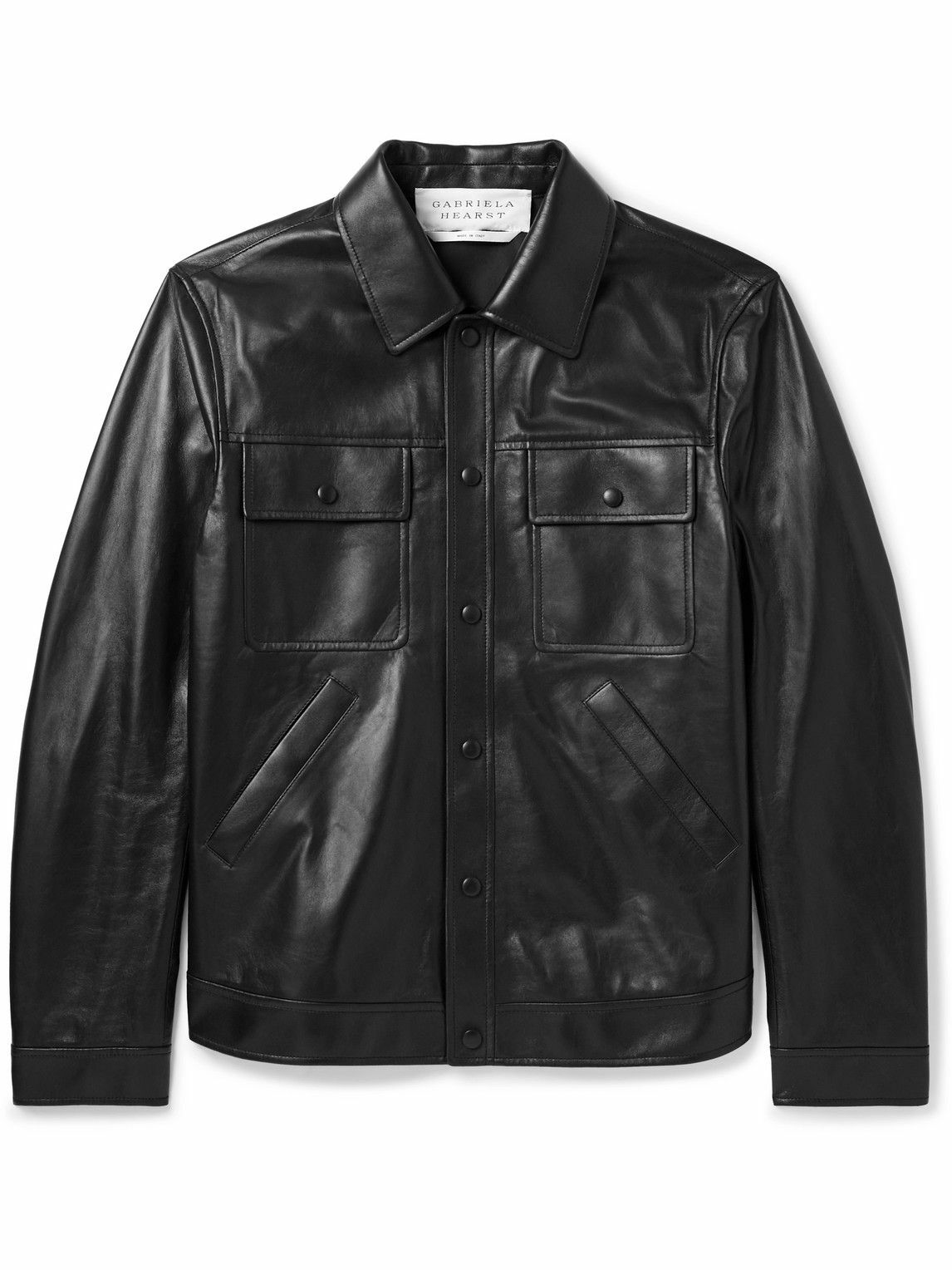 Gabriela Hearst - Levy Leather Jacket - Black
